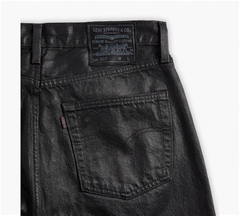 501® '54 Wax Coated Original Fit Men's Jeans - Black | Levi's® CA
