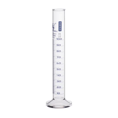 Graduated Cylinder, 100ml - Class A - Round Base - Borosilicate Glass ...