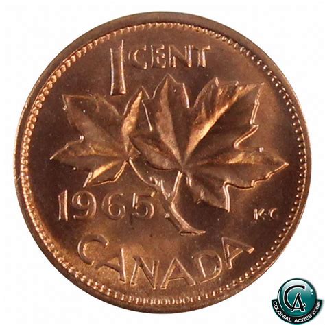 1-cent 1965 SmBds Ptd.5, ICCS Certified MS-67 RED! TOP GRADE! *RARE*