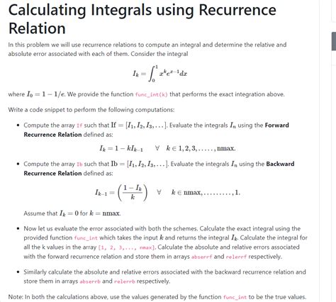 Image result for Particular Integral of Recurrence Relation