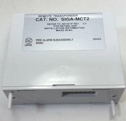 EDWARDS SIGA-MCT2 Single Input Module - Fire Projects