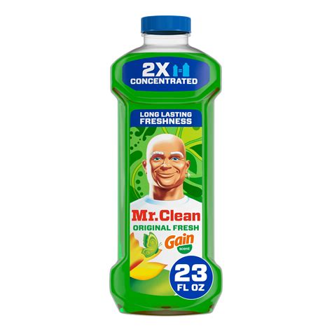 Mr. Clean Concentrated Multi-Surface Cleaner - Gain Scent - Shop All ...