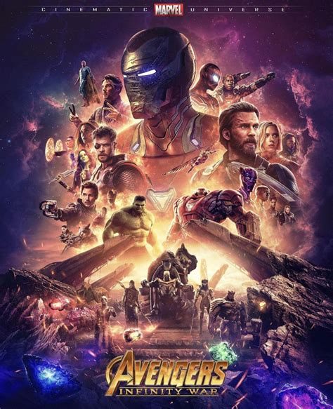Everyone Infinity War Poster Marvel nos da 32 pósters oficiales de ...