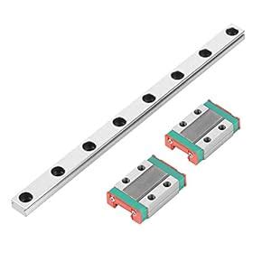 Linear Guide Rail, Bearing Steel MGN9B Linear Slide Rail, Locking Type ...