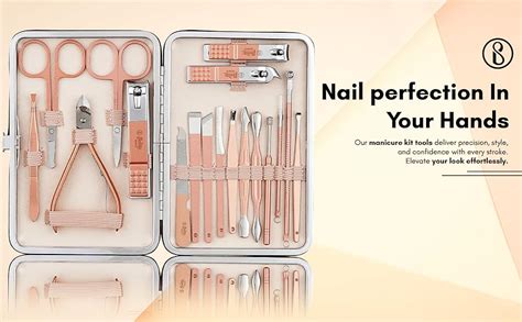 Buy Beauté Secrets Manicure Kit, pedicure tools for feet, Nail Clipper ...