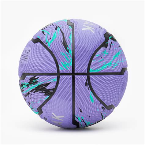 Basketball Size 6 R500 - Purple/Turquoise TARMAK | Decathlon