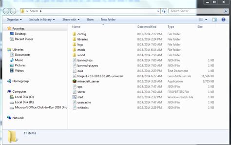 Minecraft Forge Server Not Mods File 的图像结果