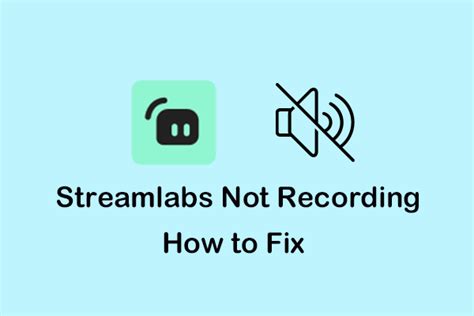 Image result for Recording Error Streamlabs