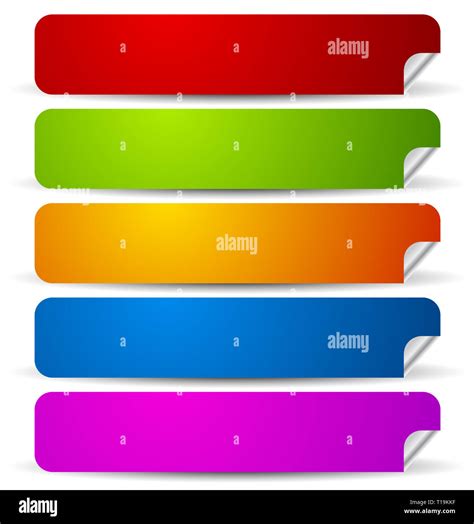 Image result for Peeling Sticker Rectangle Banner