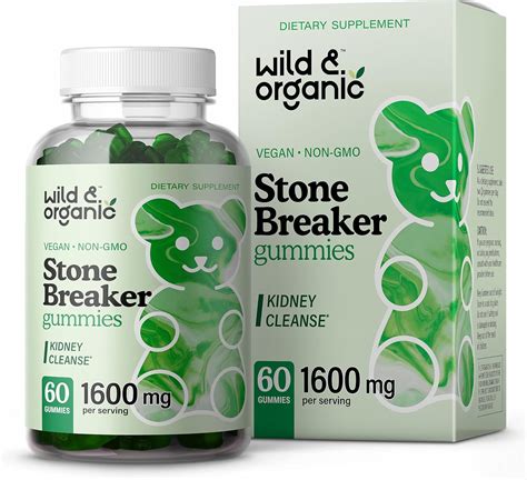 Buy Wild & Organic Stone Breaker Gummies - Natural Chanca Piedra ...