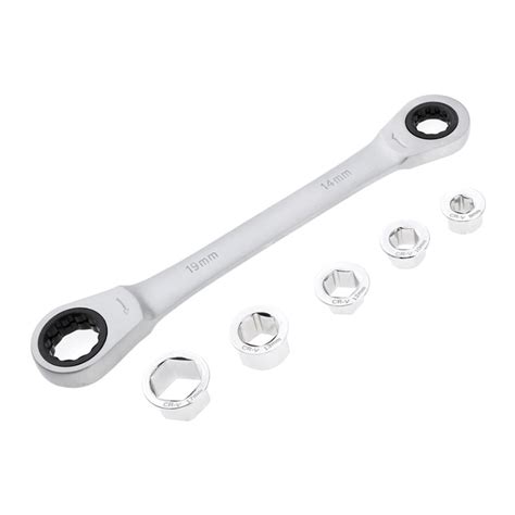 8-19mm Standard Metric Ratcheting Wrench Set 72 Gears Spanner Tool Set ...
