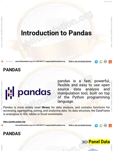 Image result for Introduction to Pandas in Python