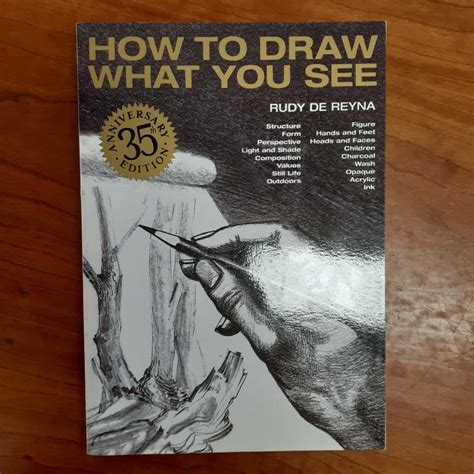 How to Draw What You See By: Rudy De Reyna rrp$39.95(s)