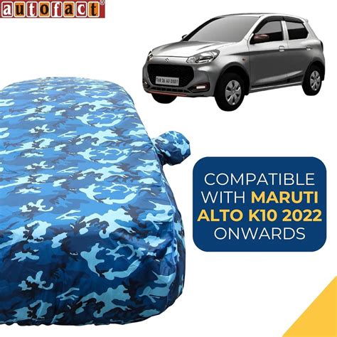 Autofact Alto K10 New Model Car Cover - TearTough - Dog Proof / Waterp