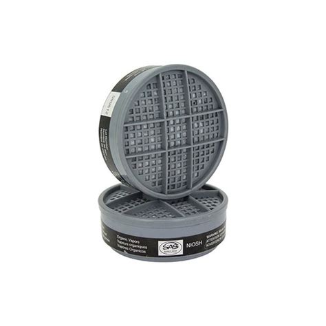 Sas Safety BreatheMate Organic Vapors Cartridges - 6/bx -, 6PK 300-1001 ...