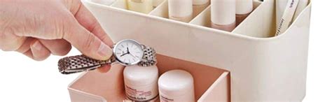 Cpixen Plastic Cosmetics Storage Box Multi Functional Desktop Storage ...