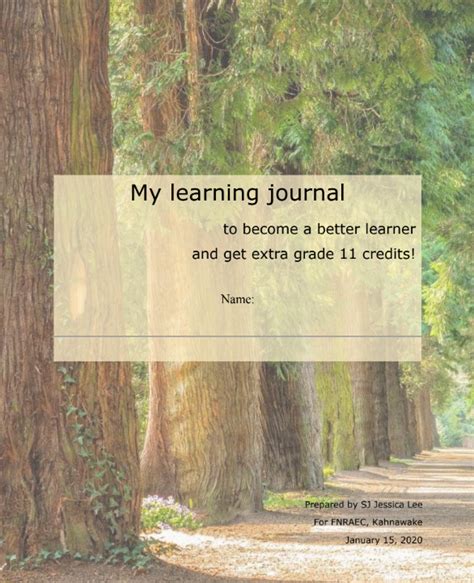Creating a Learning Journal 的图像结果