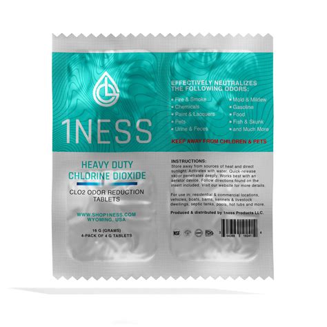 Chlorine Dioxide Tablets 4g – Premium Water Purification