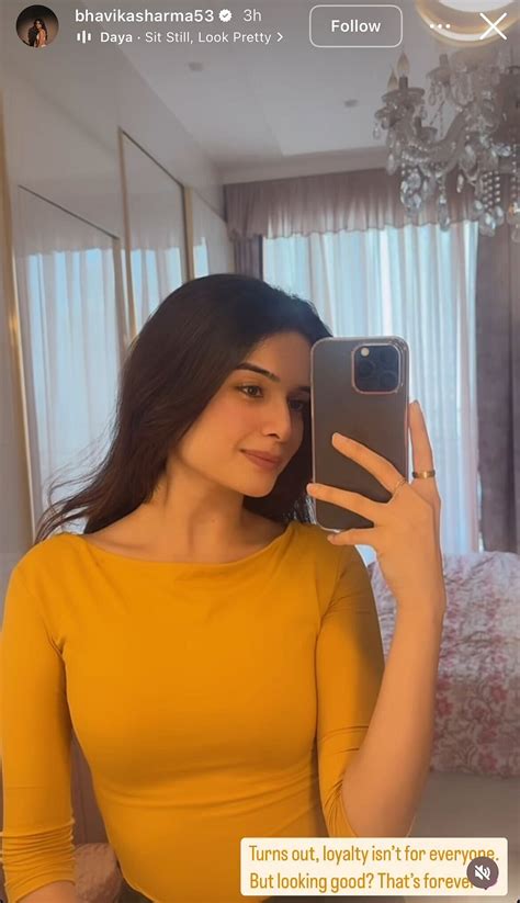 Bhavika Sharma Shares Cryptic Note On 'Loyalty' Amid Rumoured BF ...