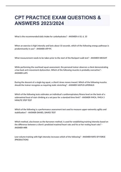 Image result for CPT Practice Test