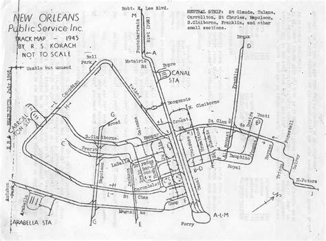 New orleans trolley map – Artofit