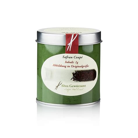 Saffron coupe, saffron threads, Old Spice Office, Ingo Holland, 1 g ...