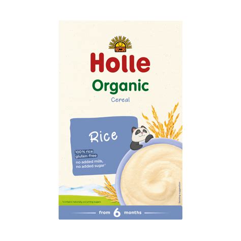 Organic Cereal Rice | Holle