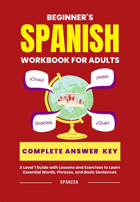 Easy Spanish Language Workbook for Beginners