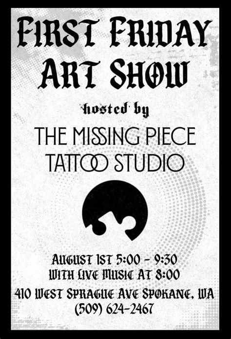 First Friday Art Show !!!, 410 West Sprague Avenue, Spokane, WA, United ...