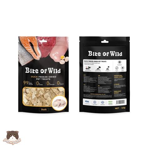 Thịt sấy Bite of Wild 40g cho chó mèo – PawPaw Petshop