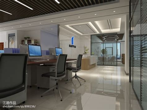 500平米现代简约科技公司办公室装修设计 | 领歌智谷-办公室装修-尚泰装饰设计