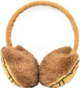 MOMSCAPE Winters Ear Warmer Adjustable Size Fur Knitted Ear Muffs For ...
