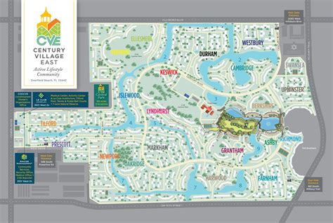 Location & Map | Century Village East, FL