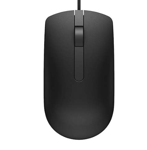 Dell MS116 Wired Optical Mouse, 1000DPI, LED Tracking, Scrolling Wheel ...