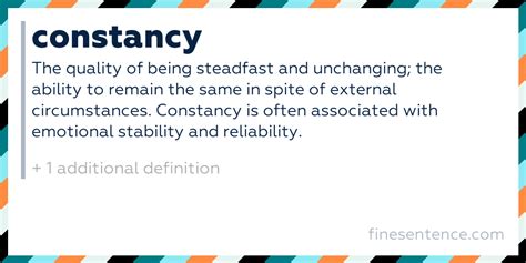 Image result for Constancy Meaning