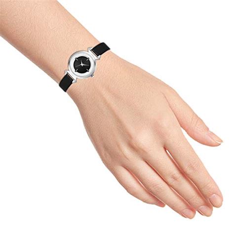 FOSSEL Black Analogue Women Wrist Watch (ID-242) : Amazon.in: Fashion