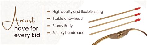 zygma Handmade Wooden Bow and Arrow Toy, bow and arrow for adults ...