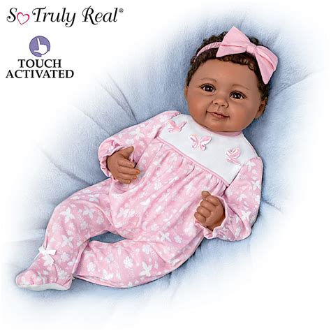 So Truly Real Hold Me Hattie Interactive Lifelike Baby Doll With Hand ...
