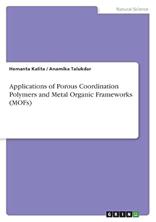 Buy Applications of Porous Coordination Polymers and Metal Organic ...