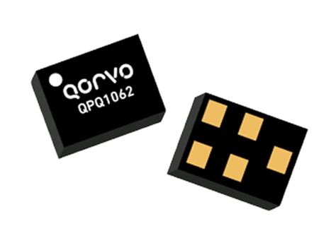 QPQ1062 L5 Low Loss GPS SAW Filters - Qorvo | Mouser