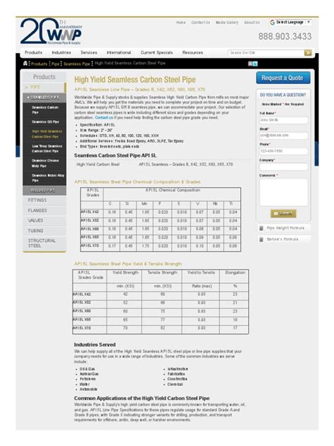 Image result for API Pipe Grade Chart