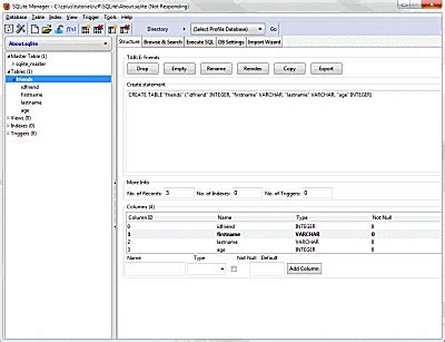 Image result for How to Use SQLite Manager in Windows