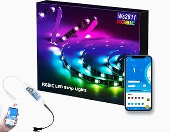 Buy PIXEL SYNC WS2811 RGBIC LED Strip - 60LED/M Dream Color Chasing ...