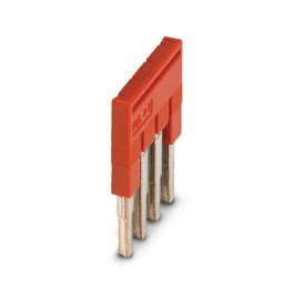 PHOENIX CONTACT, Terminal Accessory, 3030187, FBS 4-5 PLUG-IN BRIDGE BAR