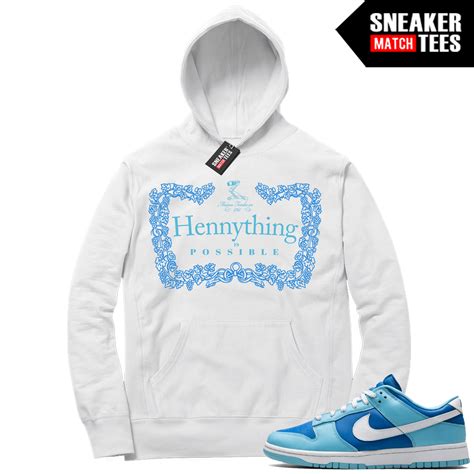 Argon Dunk Low Matching White Hoodie Hennything is Possible | Argon ...