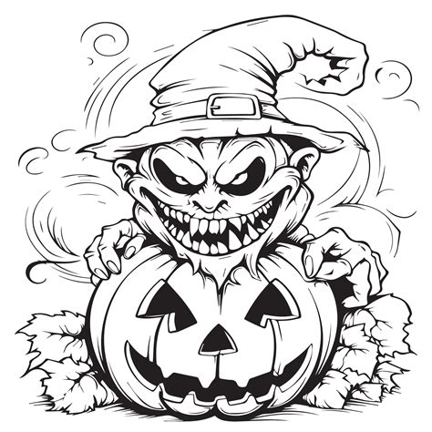 Free Cute Halloween Coloring Pages