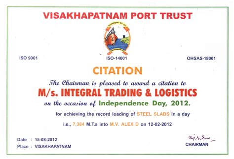Integral Trading & Logistics
