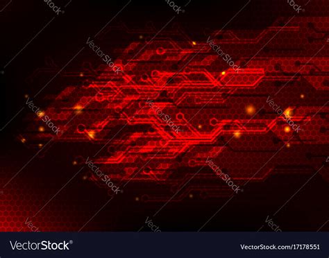 Red Technology Background 的图像结果