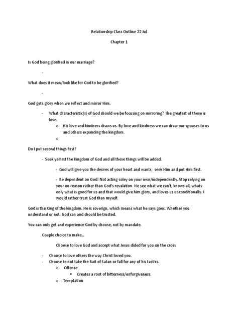 Image result for Relationship Course Outline