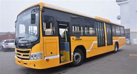 Tata Motors delivers new automatic AC buses for BRTS in Amritsar ...
